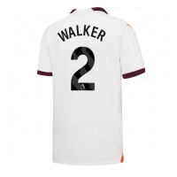 Muški Nogometni Dres Manchester City Kyle Walker #2 Gostujuci 2023-24 Kratak Rukav